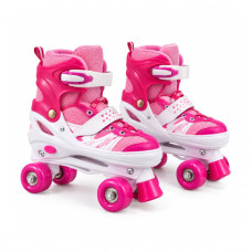 ROLLER SKATES POWER SUPERB 38-41 PINK/WH