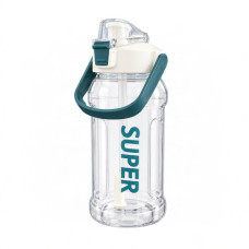 DRINKING BOTTLE 23CM W/FLIP&GRIP ASST