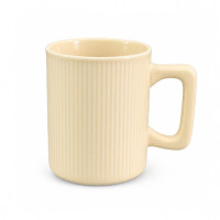 MUG COFFEE 10CM RIBBED PASTEL COLOURS MUG COFFEE 10CM RIBBED PASTEL COLOURS