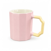 MUG COFFEE 9.5CM RIBBED 3TONE MUG COFFEE 9.5CM RIBBED 3TONE