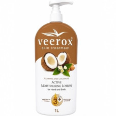 VEEROX 1L LOTION ALMOND & COCONUT