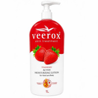 VEEROX 1L LOTION STRAWBERRY HAND & BODY