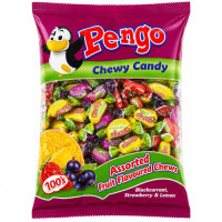 SWT FRUIT CHEWY CANDY 100s ASST PENGO