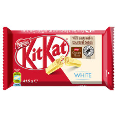 CHOC NES BL 41.5g KIT KAT WHITE 4 FINGER