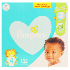 PAMPERS MEGA BOX NO:4 132s 9-14KG MAXI
