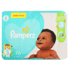 PAMPERS NO:3 76s 6-10KG MIDI JUMBO PACK