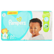 PAMPERS NO:4 66s 9-14KG MAXI JUMBO PACK