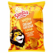 CHIPS SIMBA 120g CREAMY CHEDDAR