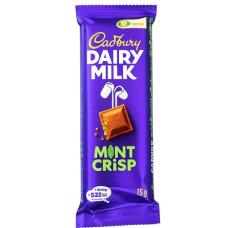CHOC CAD 75g MINT CRISP 1s