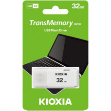 USB FLASH 32GB KIOXIA WHITE U202W USB2.0