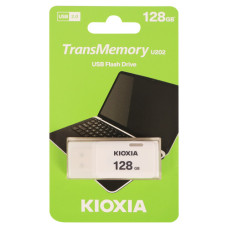 USB FLASH 128GB KIOXIA WHITE U202