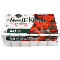 TOILET ROLL 1PLY 48s FOREST KLEEN 500 SH
