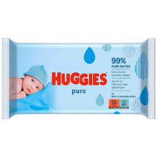 HUGGIES WET WIPES 56s PURE