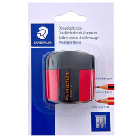 BTS SHARPENER  1s STAEDTLER DBL HOLE TUB