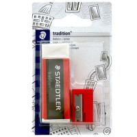 BTS ERASER W/SHARPENER 1s STAEDTLER
