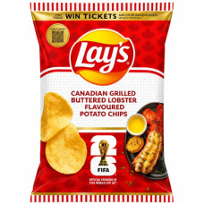 CHIPS LAYS 120g CANADIAN GRILL B/LOBSTER