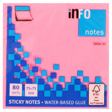 BTS INFO NOTES 75X75 BR.PINK