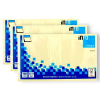 BTS INFO NOTES 125X75 YELLOW