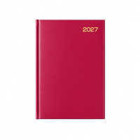 BTS DIARY A5 2027 SOFT TOUCH BURGUNDY