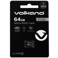MICRO SD 64GB VOLKANO CLASS 10