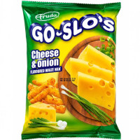 CHIPS GO SLO'S 1s 175g CHEESE & ONION CHIPS GO SLO'S 1s 175g CHEESE & ONION