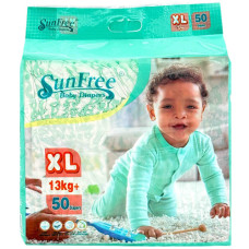DIAPER SUNFREE 50s EXTRA LARGE 13KG+