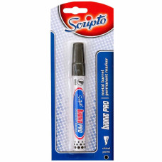 BTS PERM MARKER  1s SCRIPTO BLK CHISEL T