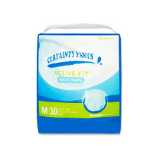 DIAPER ADULT PANTS 10s MEDIUM CERTAINTY