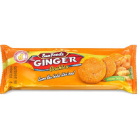BISC SUN FOODS GINGER COOKIES 175g BISC SUN FOODS GINGER COOKIES 175g
