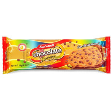 BISC SUN FOODS CHOCOLATE COOKIES 128g