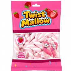 SWT MALLOWS TWIST STRAWBERRY 50s 220g