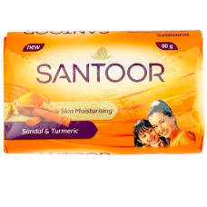 SOAP SANTOOR 90GR SANDAL&TUMER