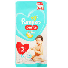 PAMPERS PANTS NO:3 56s 6-11KG MIDI