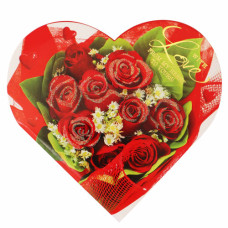 VLT GREETING CARD VAL HEART SH