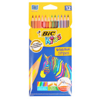 BTS COLOUR PENCIL 12s BIC KIDS (9505222)