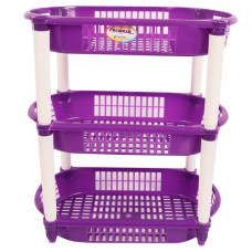 PL VEG RACK OVAL SMALL 37CMX21.5CMX53CM