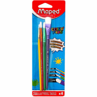 BTS PAINT BRUSH SET 4s MAPED SYNTHETIC
