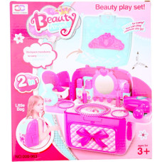 TOY MAKEUP BACKPACK 2IN1 25PC