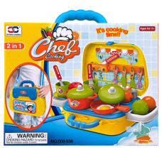 TOY CHEF SET 2IN1 IN BAG