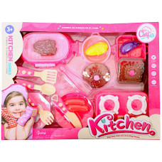 TOY KITCHEN COOKING SET 16PC