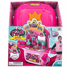 TOY DRESSING TROLLEY CASE SET W/LIGHT