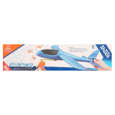 TOY PLANE FOAM 2IN1 W/TARGET SHOOT