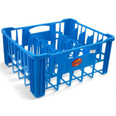 PL CRATE 30 DIVISION BLUE 47X39CM