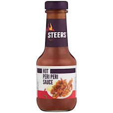 SAUCE STEERS 375ml HOT PERI PERI