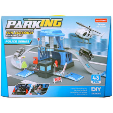 TOY PARKING LOT DIY POLICE SERIES 43PCS