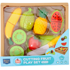 TOY CUTTING FRUIT PLAY SET 15PC