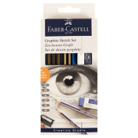 BTS GRAPHITE SKETCH SET 8s FABER-CASTELL