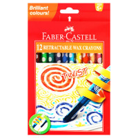 BTS CRAYON TWIST FABER-CASTELL 12s