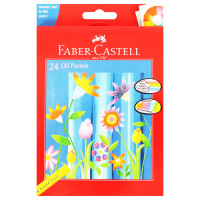 BTS OIL PASTELS 24s FABER-CASTELL