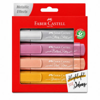 BTS HIGHLIGHTER 4s FABER CASTELL METALL BTS HIGHLIGHTER 4s FABER CASTELL METALL